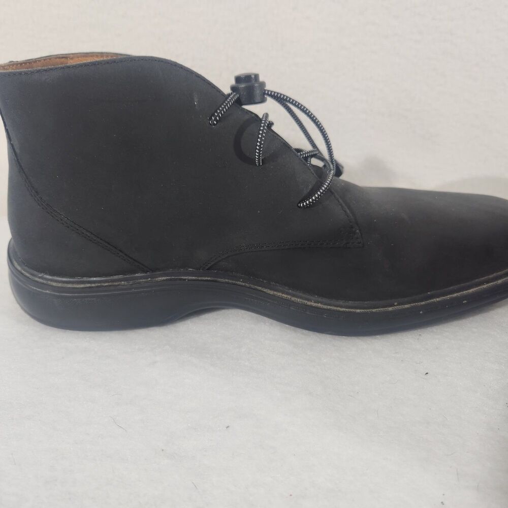 Mens 10.5 Dr. Comfort Wing 8320 Oxford Dress Shoes Brown Leather Wingtip Lace Up - Picture 6 of 13